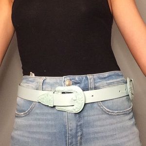Blue Double Belt